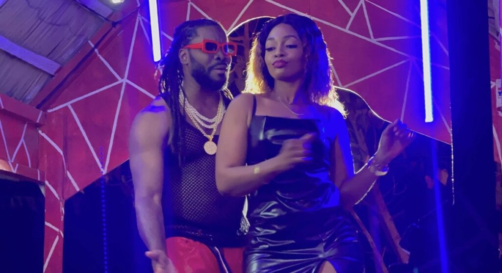 La femme de l’artiste Legros LKM a bloqué le tournage d’un clip parce que la danseuse a trop serré son mari