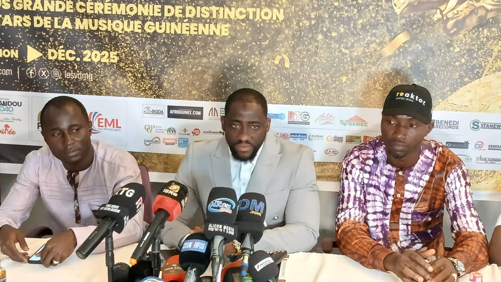 ACTE 7 DES VICTOIRES DE LA MUSIQUE GUINÉENNE 2025 : LES ORGANISATEURS PRÉSENTENT LA 7E ÉDITION