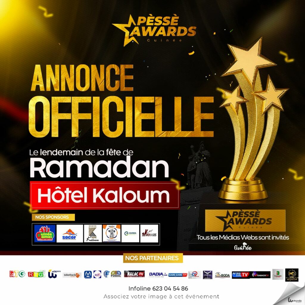 Pèsè Awards 2026 : un tremplin pour les talents du téléfilm guinéen